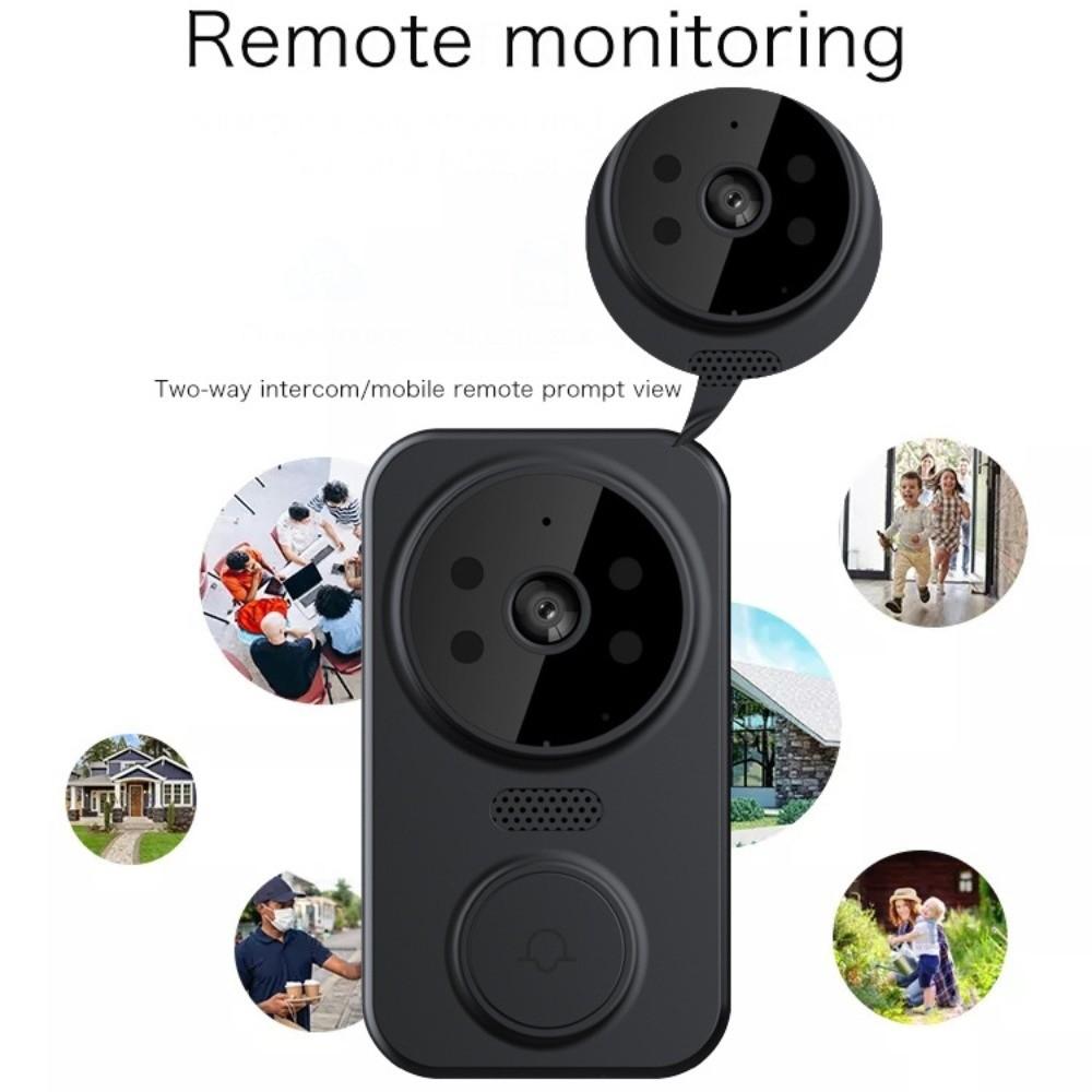 Electronic Cat Eye Visual Intercom Doorbell Night Vision Smart Home Door Bell  Household