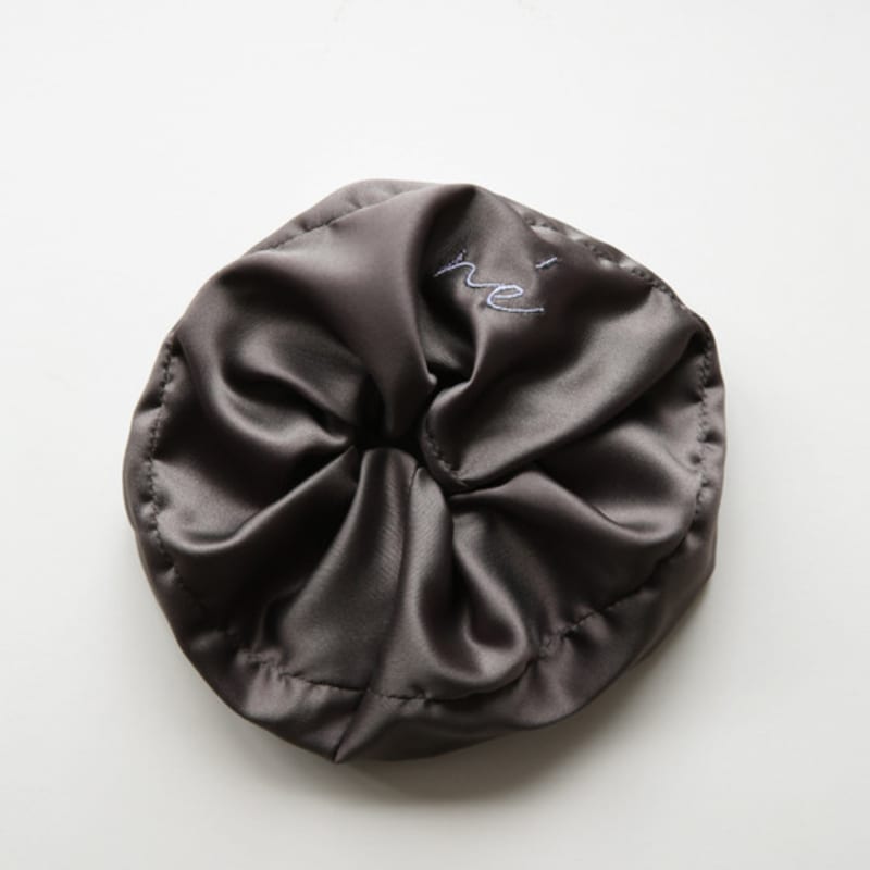 Ne Satin Scrunchie (dark Umber)