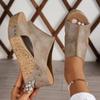 Women Wedges Slippers 2026 New Summer Platform Sandals for Women Rubber Sole Buckle Peep Toe Elegant Slippers Slides Women