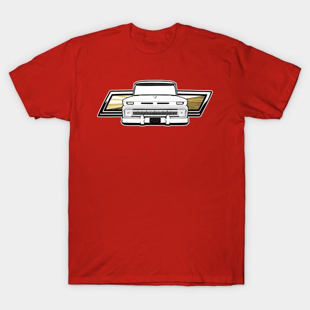 

Men Black Print T-shirt Chevy C-10 Pickup No-Cut Transfer Paper Print Cotton Tshirt XL
