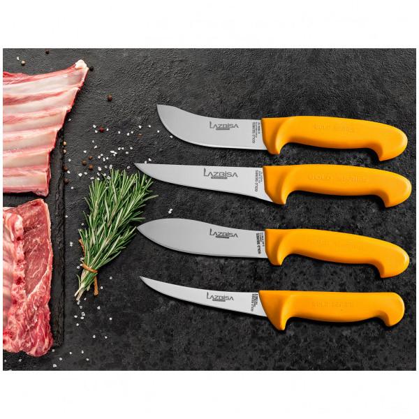 

Набор кухонных ножей Lazbisa, набор из 4 ножей для мяса, специальная золотая серия