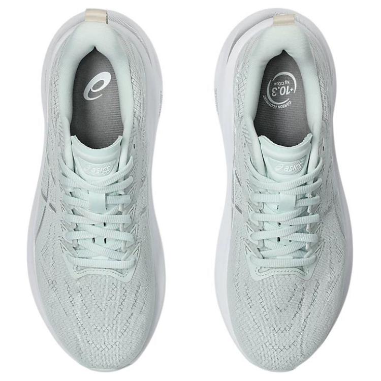 New Asics GT 2000 13 Anti Slip Wear Resistant Low Top Running Shoes Women's Cyan 1012B666-301