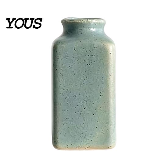 Strong Magnetic Note Holders Mini Ceramic Vase Fridge Magnets, Cute Tiny Flower Magnets for Small Planters Metal Surfaces Artificial Flowers,
