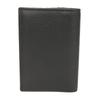 Used 10656 Saddle Vertical Card Holder 2ADCH169YKS_H03E 7946 Logo Metal Oblique Jacquard Black Men's from Japan