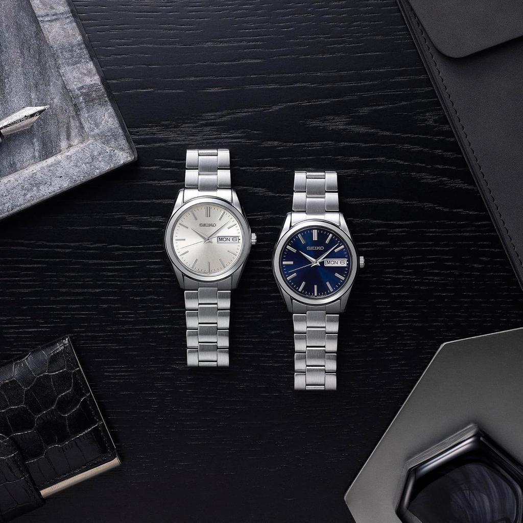 Seiko Men S Watch Sbth009 Quartz Navy Dial With Date And Day Calendar