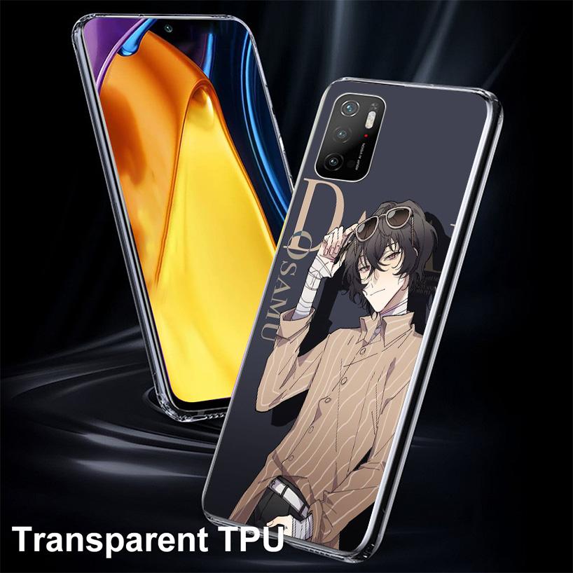 Bungo Stray Dogs Dazai Cover Phone Case For Xiaomi Poco F7 Ultra X7 X6 X5 Pro M7 Redmi 15C 15 13C 13 12C 12 10C 10 9A 9C 9T 9 Sh