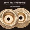 Wood Carving Burr Disc Set: Shaping & Polishing Grinder for Curved, Flat, Beveled Surfaces