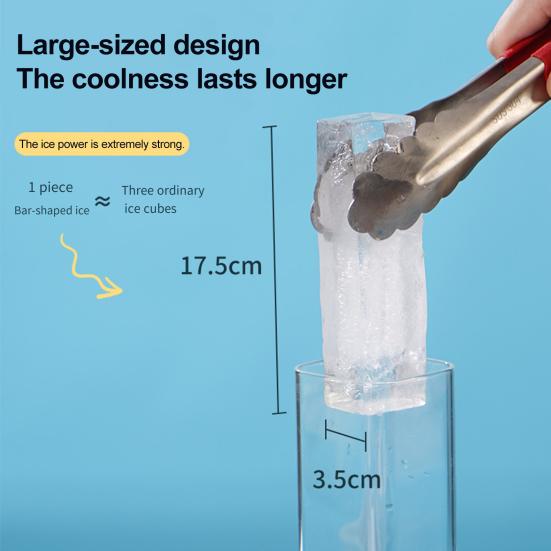 Forma na led s víkem Silikonové formy na led do mrazáku Stohovatelná Forma na led s velkými čtverci pro bary na koktejly, džus, kávu Výrobník ledu se 4 dutinami