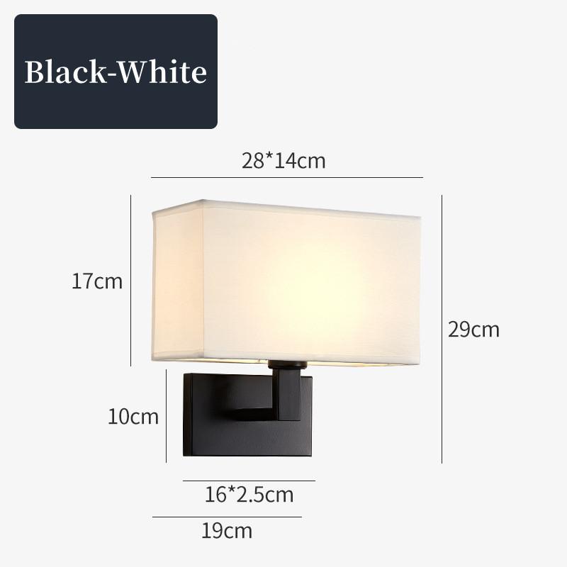 Wall Bedroom Lamp Modern 12W Bedside LED Wall Light Sconce Nordic for Living Room Indoor Aisle Corridor E27
