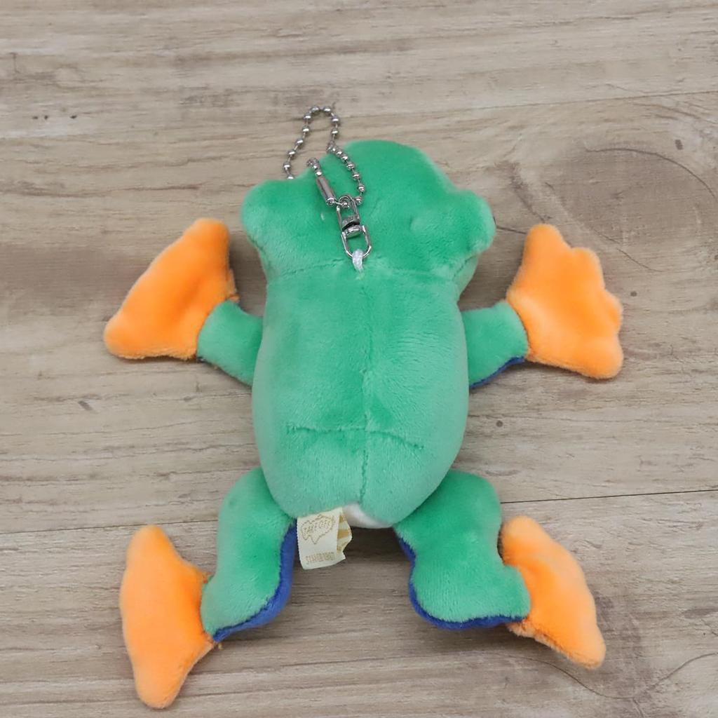 Takeoff Plush Keychain - Red-Eyed Tree Frog