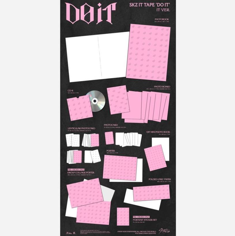 [Pre-order] Stray Kids SKZ IT TAPE ‘DO IT’ IT Ver. – Standard Edition K-pop Album