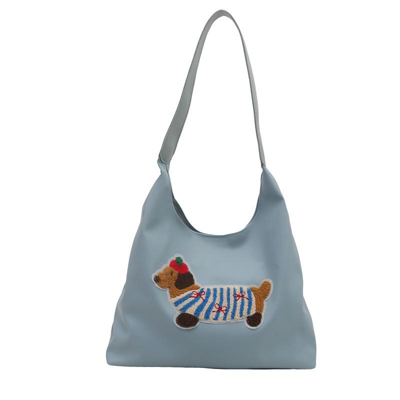 Large Fashionable Capacity Shoulder Tote Bag For Women Soft Pu Material Chic Design