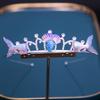 DIEZI Ocean Style Fish Tail Shell Starfish Flower Tiara Crown Women Girls Princess Elegant Hair Dress Party Jewelry Accessories