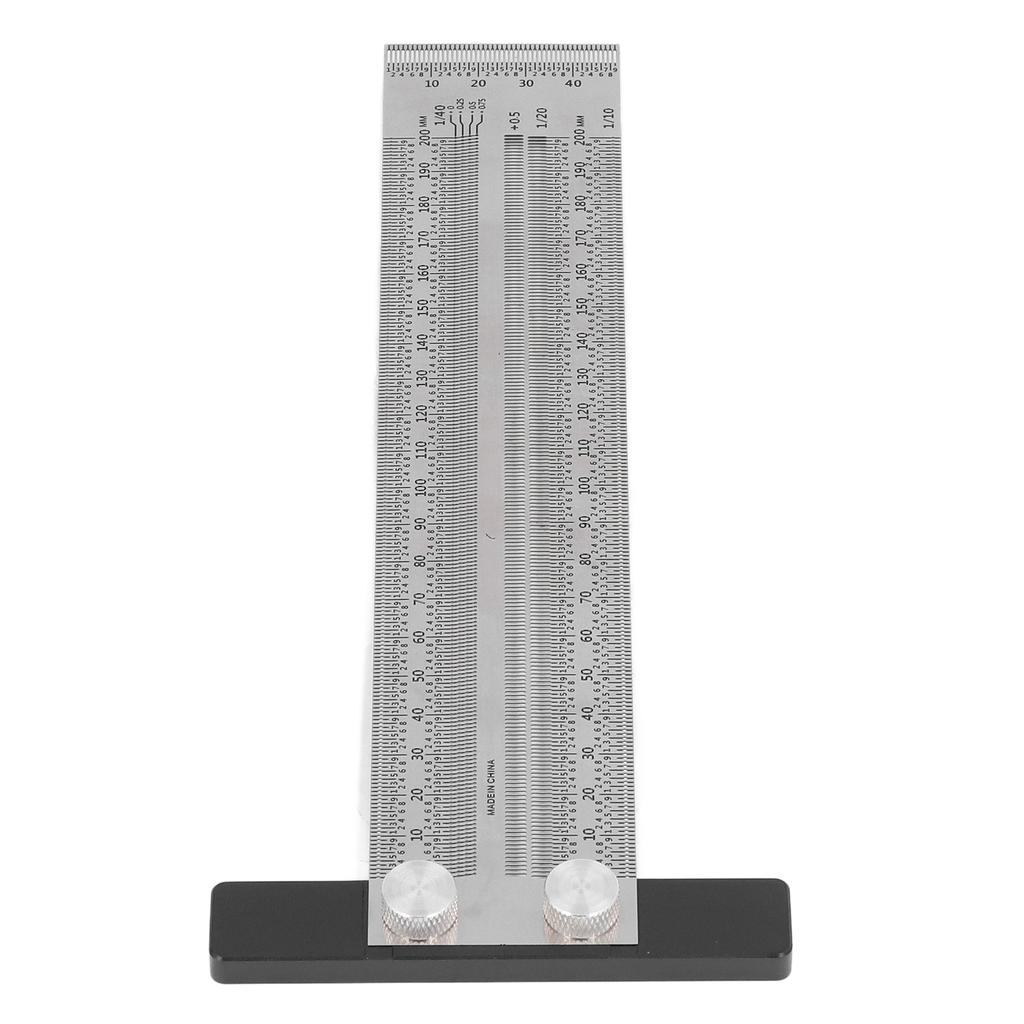 Woodworking Marking T Rulers Positioning Scribing Ruler Gauge Carpenter Measuring Mark Ruler 200mm