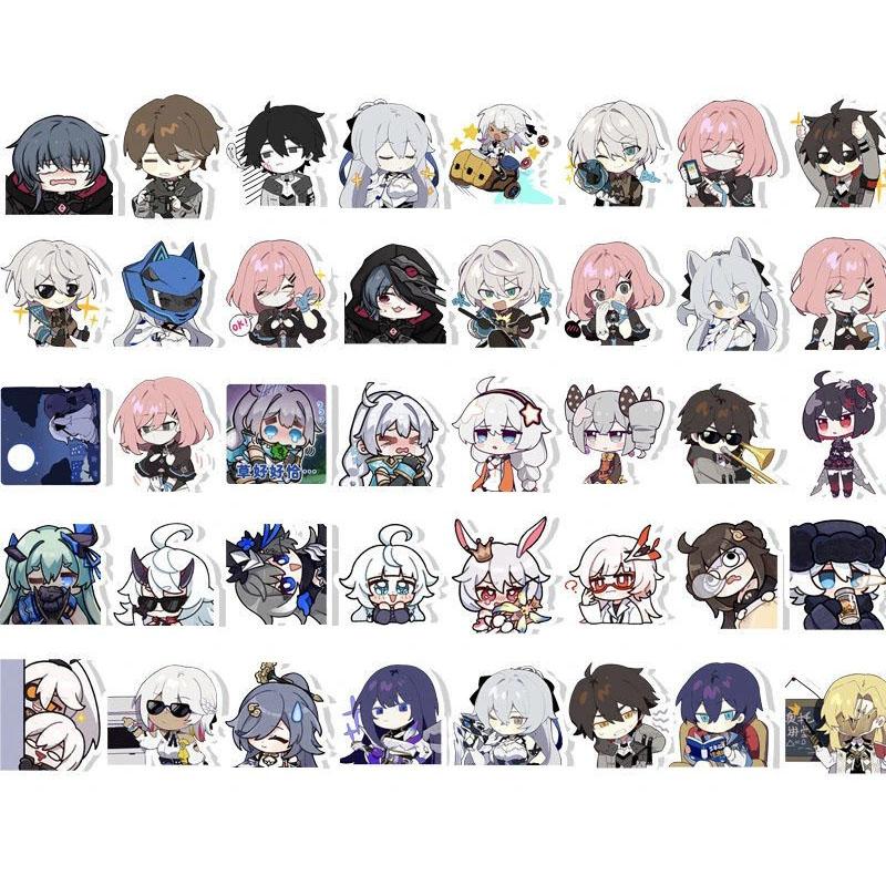 Sunsyea Honkai Impact 3rd Мерч Коллекция Фанатов Стикер Персонажа Киана Каслана Фу Хуа Яэ Сакура Дурандаль Мобиус Элизия Райден Мэй