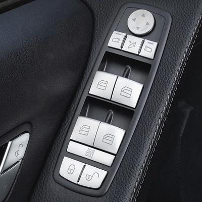 Fensterheber-Knopf Abdeckung Aufkleber Zierleiste Für Mercedes Benz A B R GL ML Klasse W169 W245 W164 X164 W251