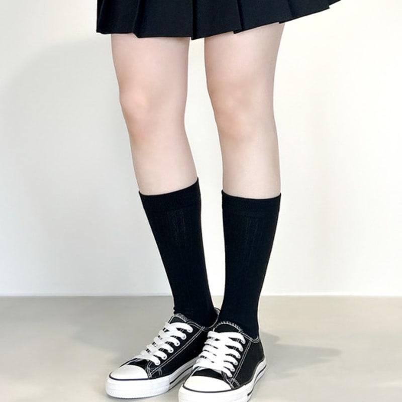 YELLOWSOCKS LOOSE SOCKS GOLGI BLACK