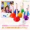 VICHE CATT Musical Bell Hand Bell 8 Tones Musical Instrument Bell Toy Percussion Toy (Large Size)