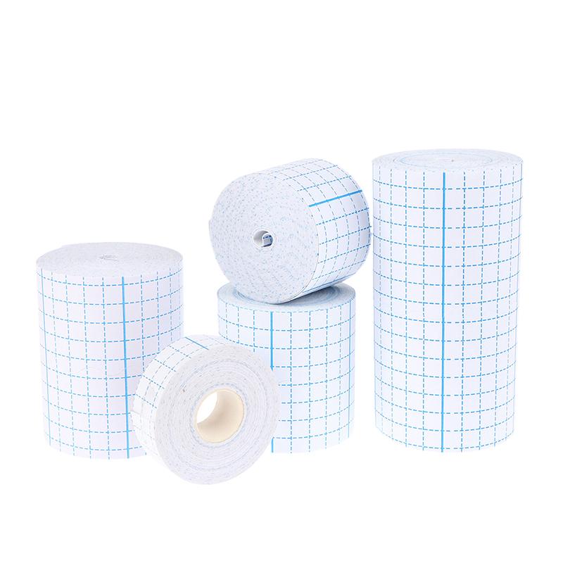 1 Roll Medical Bandage Non-woven Sterilized Wound Repair Film Dressing Skin Breathable Adhesive Bandage Tape Plaster Sticker