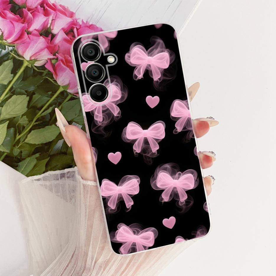 Pro Samsung Galaxy A16 5G Pouzdro SM-A166B Luxusní malovaný kryt s motýlem Měkké silikonové pouzdro Pro Samsung A16 26 36 Galaxy A56