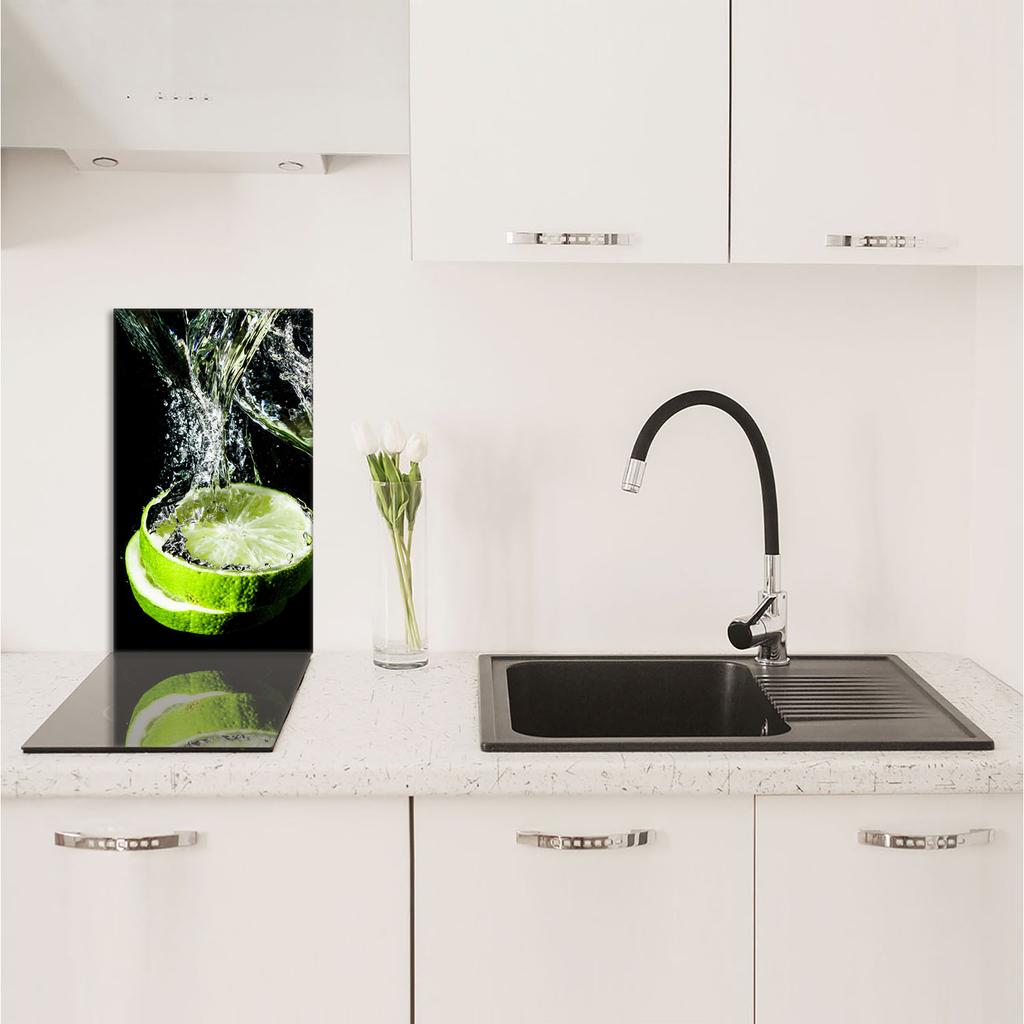 GLAS-SCHNEIDEBRETT 30x52 Limette