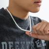 Vintage Pearl Cross Pendant Necklace For Men Women Punk Gothic Hiphop Jewelry Beads Chain Trendy Neck Accessories Christian Gift