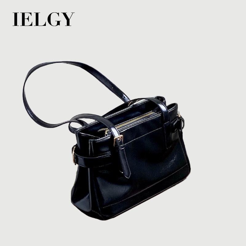 IELGY Retro Korean Style All-Match Commuter Large-Capacity Portable Shoulder Motorcyc
