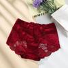 Sexy Spitzen-Slips Unterwäsche mit nahtlosen Höschen Hohlbund Ultradünn Hüfthebend Transparentes Höschen Straffend Übergröße Damenhöschen