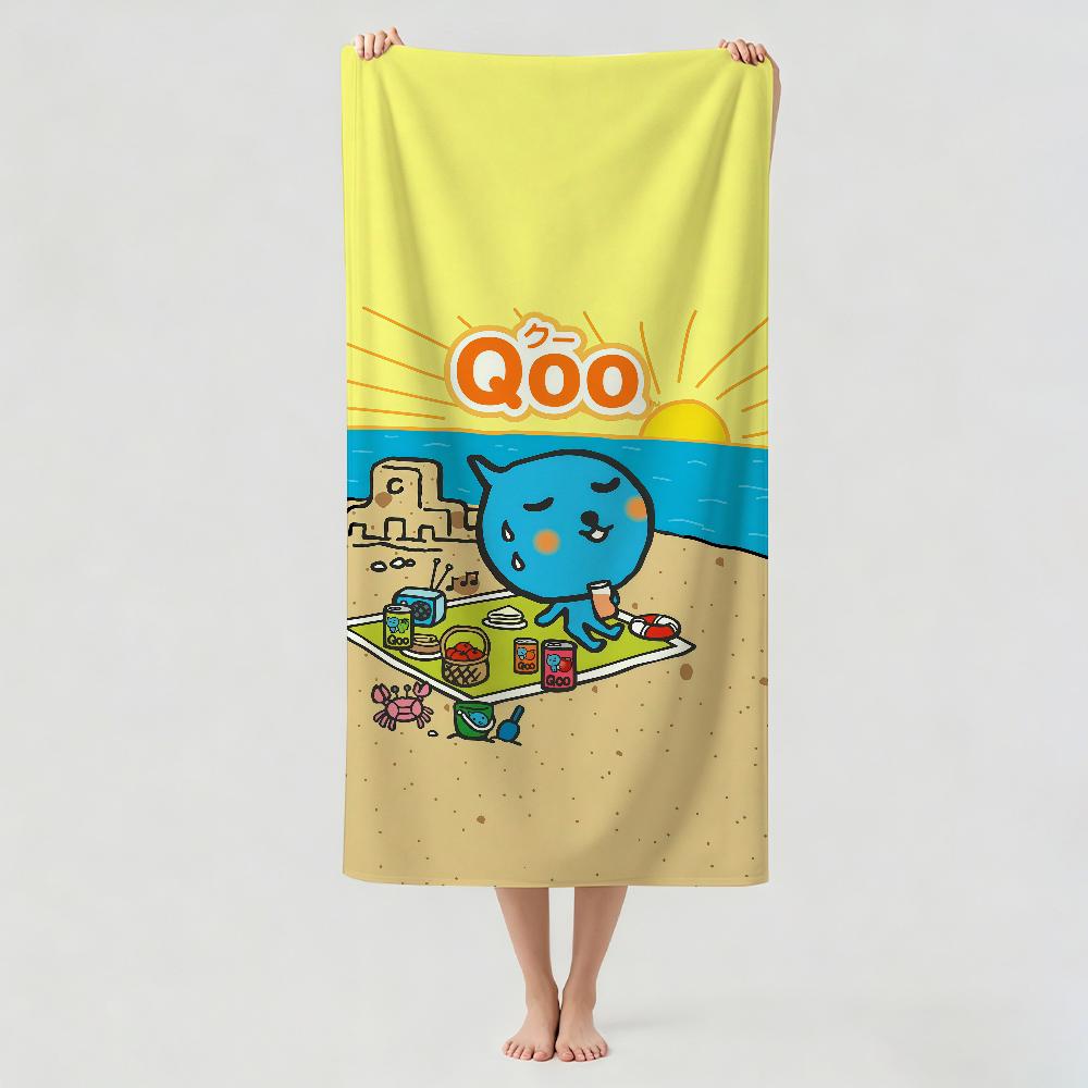Cute Q-Qoos Towel Drying Bath Towel Applicable To Light Swimming Camping Yoga Beach Out