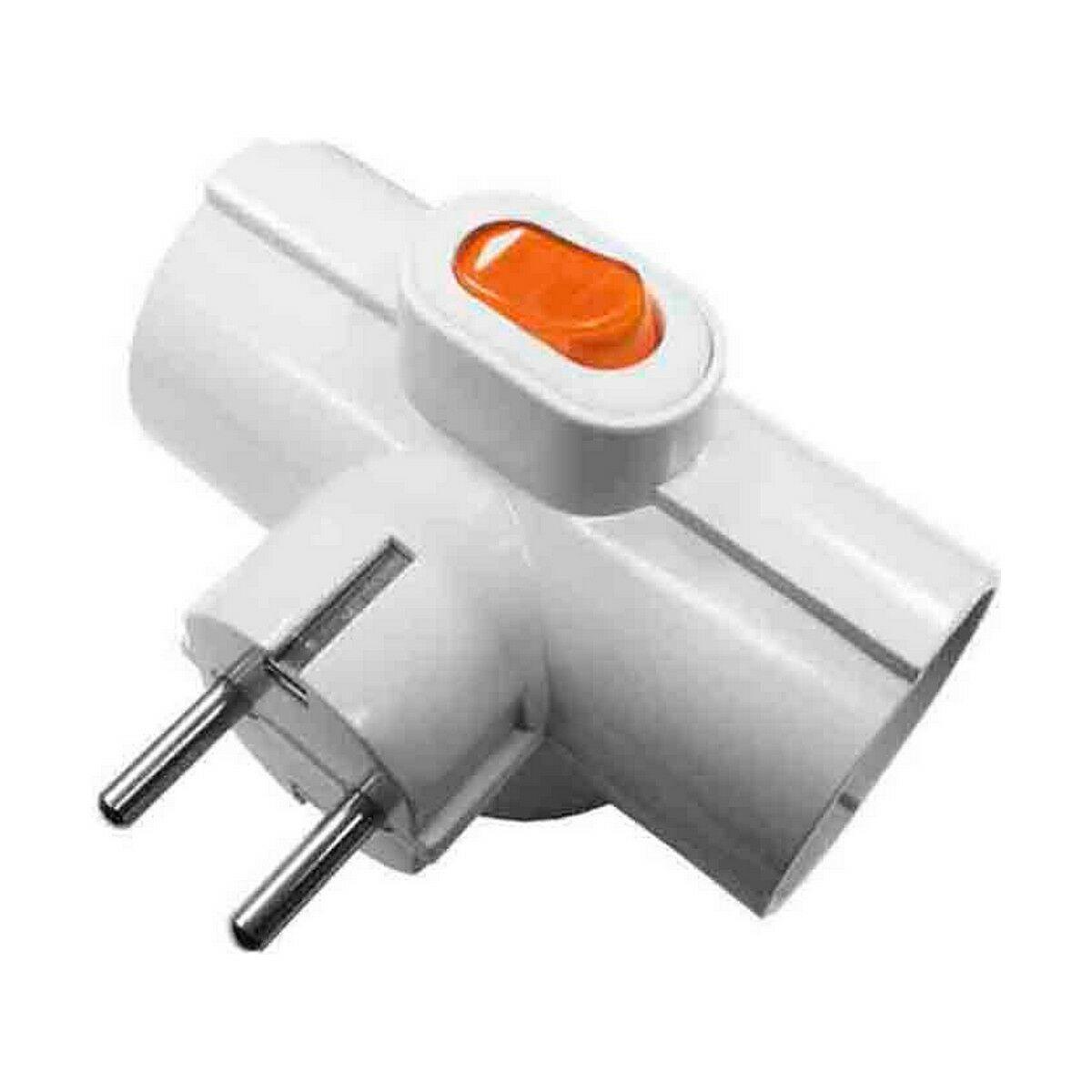 

Удлинитель тройной розетки EDM 2400 Вт 250 В 16 А Термопластик