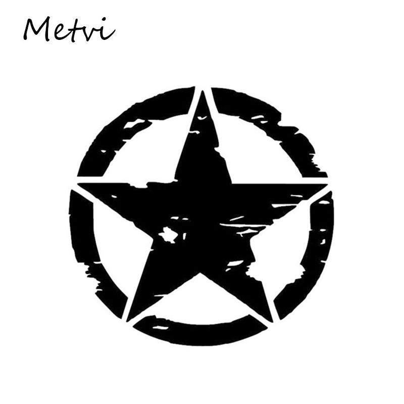 Buy Metvi Sticker Star Motorcycle Car 