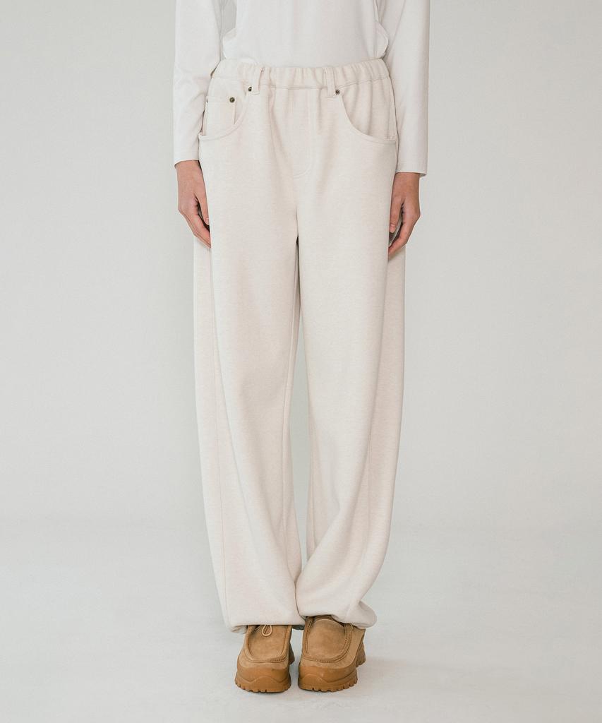 Banwonateullie P3275 Balloon Sweatpants_Cream