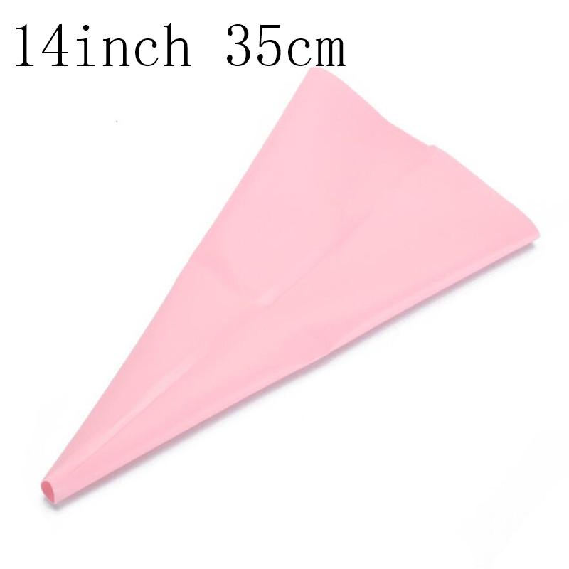 Confectionery Bag Reusable Silicone Pastry Bag Icing Piping Cake Cupcake Decorating Tools Kitchen Accessories DIY Cake Tools