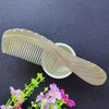 Ox Horn Flower-Handle Massage Comb for Women’s Long Hair