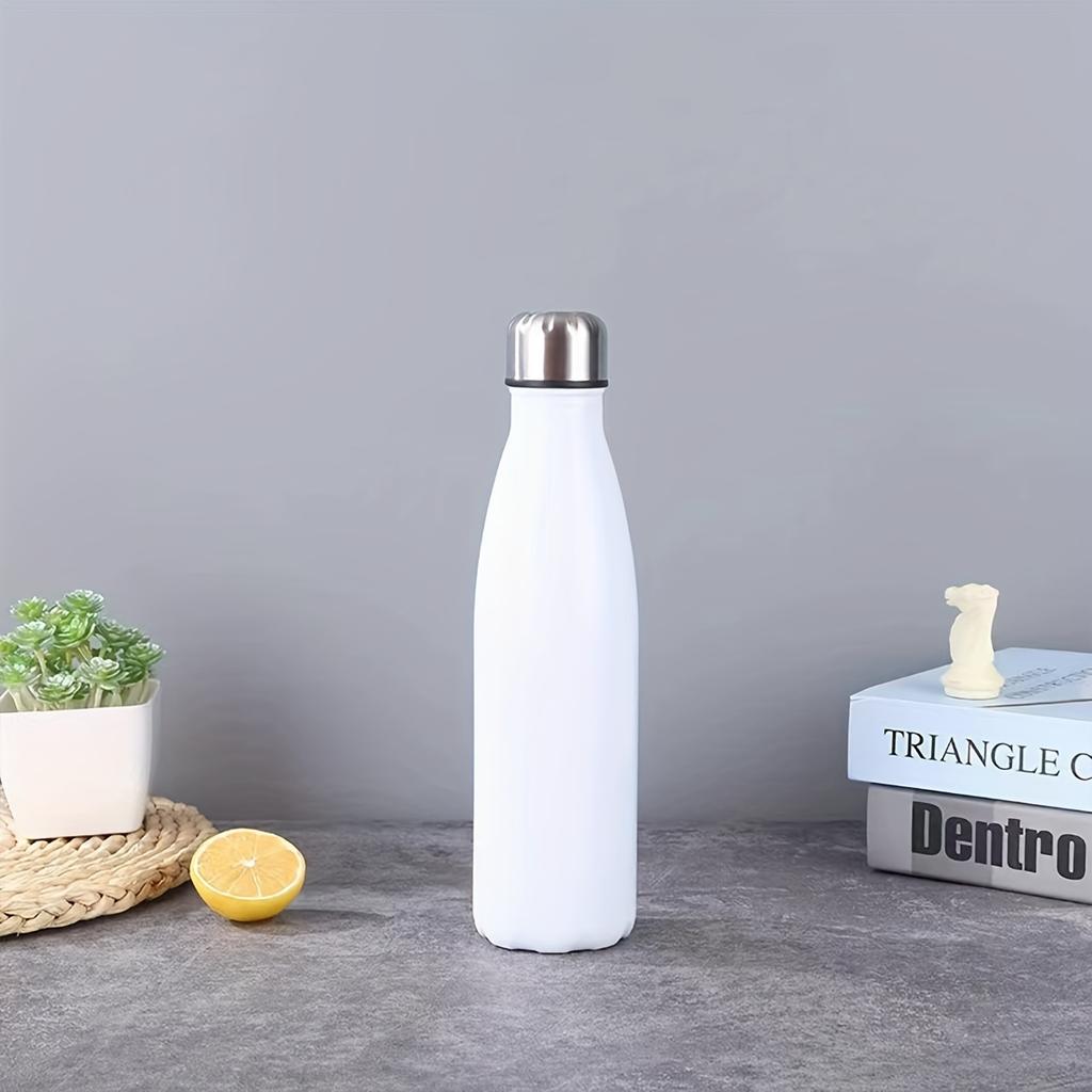 1pc-Stainless Steel Vacuum Cup Bottle Sports Water Cup Fashion Convenient Sports Leisure Water Cup For Outdoor Activities