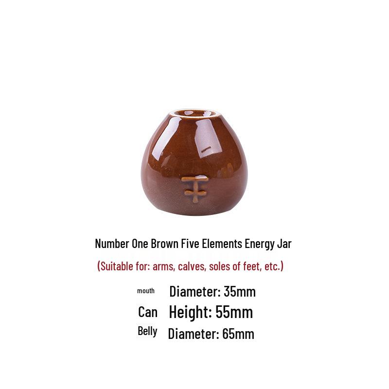 Набор нанокерамических банок для похудения Shanghe - 12 штук для салонов красоты