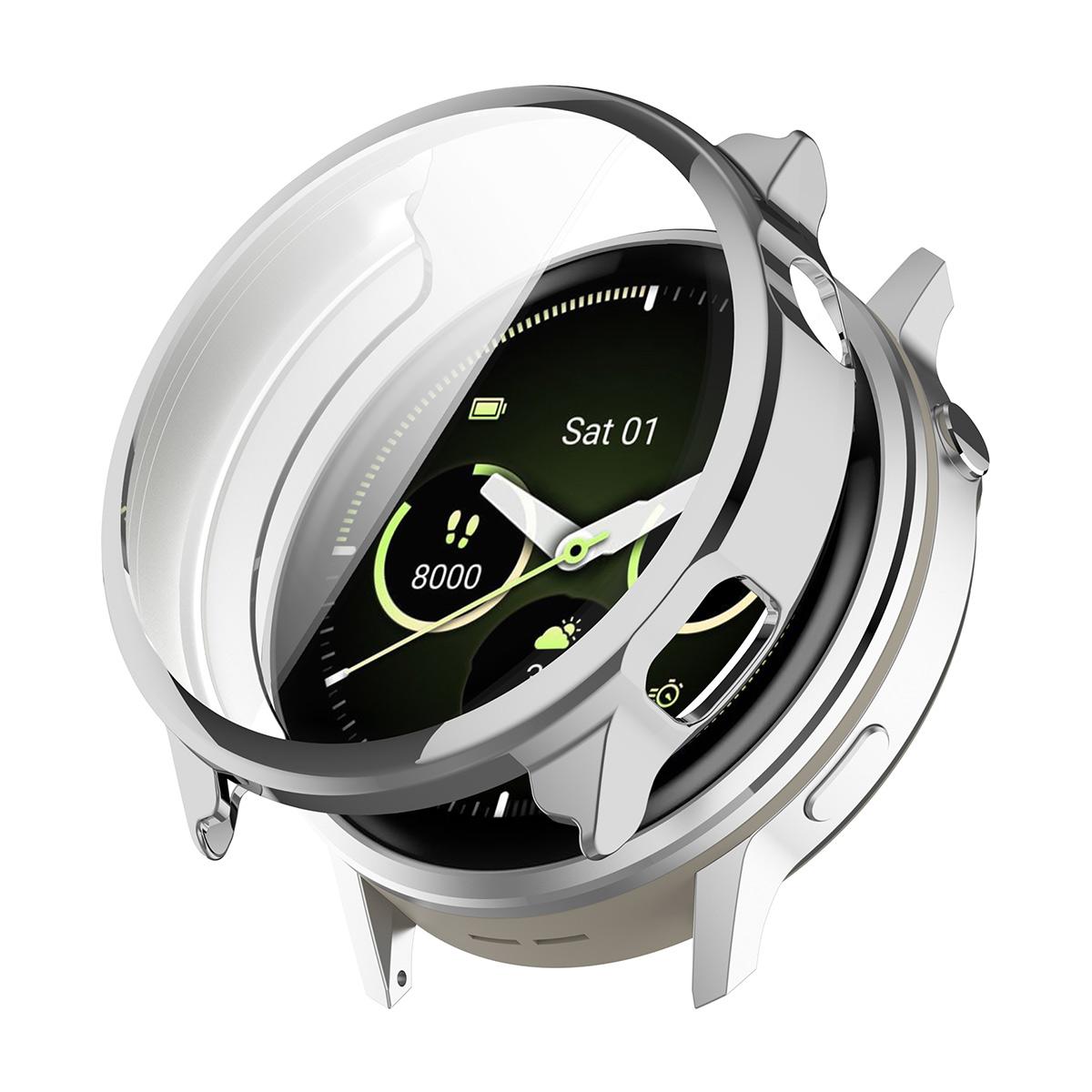 

Для Garmin Venu 4 41 мм Защитный чехол для часов из ТПУ ENKAY HAT PRINCE Гальванизированная крышка для часов с защитой экрана