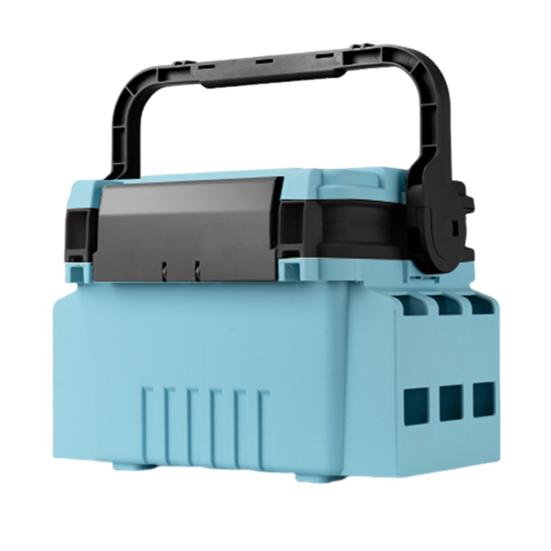 Multifunctional Portable Fishing Box Fishing Pole Holder with Handle Multi-layer Large Capacity