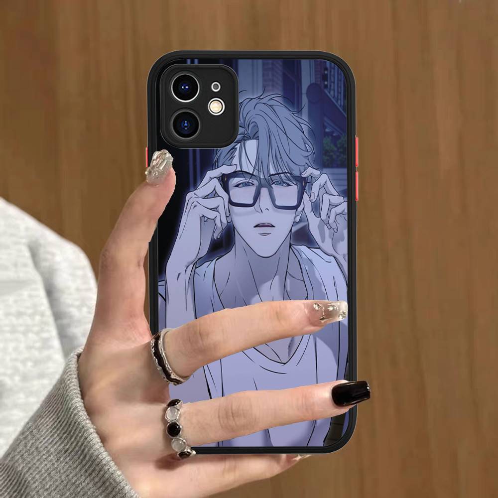 Nerd Project Bl Anime Silicone Matte Phone Case For Iphone 13 14 15 16 Pro Max 11 12 X Xs Max Soft Cover