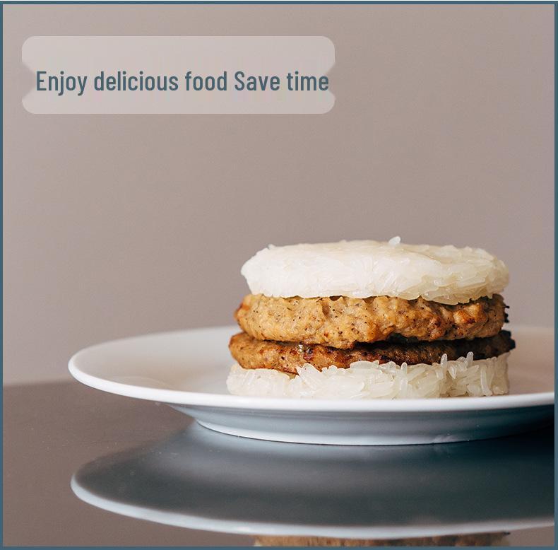 Ganzstahl Edelstahl Burgerpresse Form für Patties und Reisbällchen