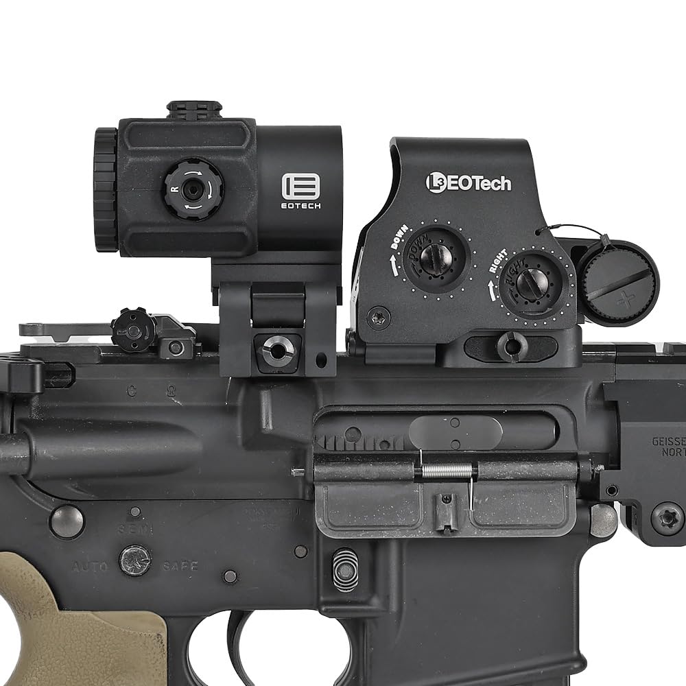 [Military Garage] EVOLUTION GEAR Iotek Type G43 Magnifier Replica with 3x Booster, 7065A Aluminum Alloy, Black