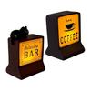 Kaffee-Lampe Kühlschrankmagnet 3D Vintage Kaffee-Bar-Shop-Licht Kühlschrankmagnet Schrank Spind Whiteboard Dekoration Kaffee-Liebhaber Geschenk
