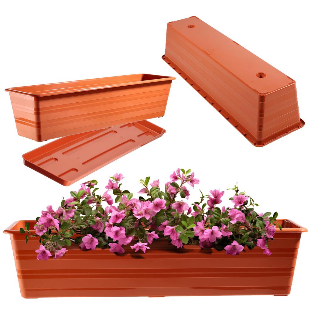 KADAX Balcony Box Flowerpot + Stand
