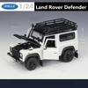 Welly 1/24 Land Rover Defender Alloy Car Model Diecast Metal Off-Road Vehicle Car Model Simulation Collection Childrens Toy Gift