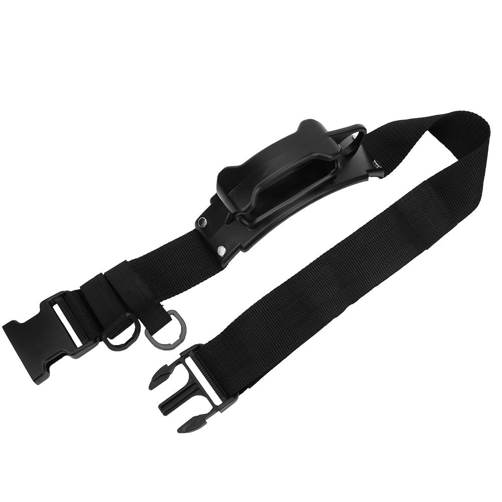 Sea Fishing Fighting Rod Pole Holder Waist Gimbal Belt Tackle Accessory with HookM