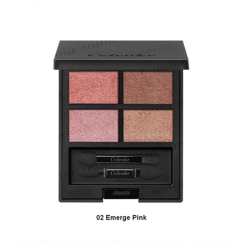 Celvoke - Vatic Eyes 4 Colors Eye Shadow Palette