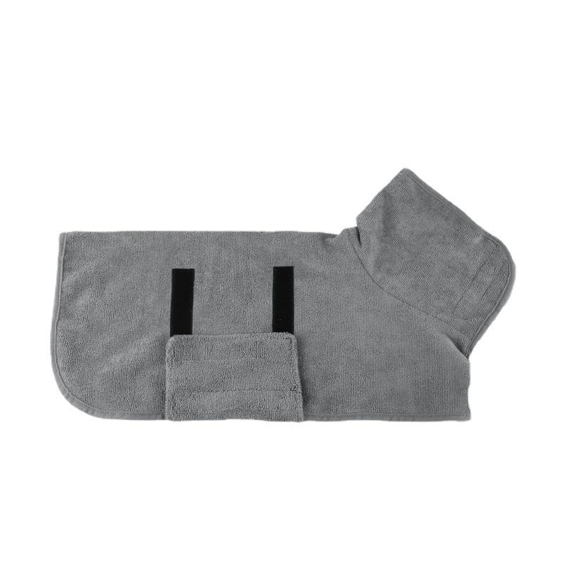 Absorbent Pet Bathrobe Towel for Small, Medium, Large Dogs & Cats
