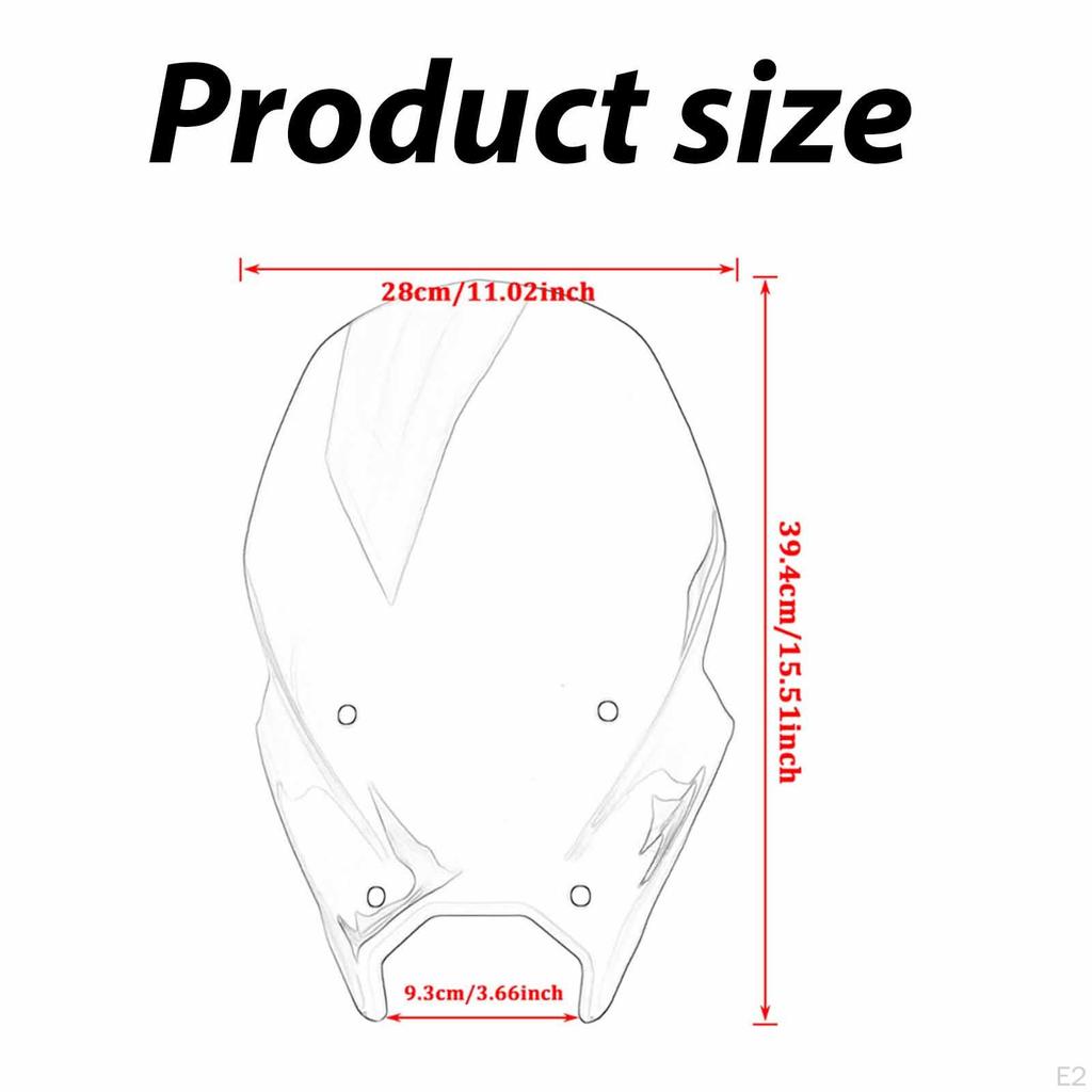 Motorcycle Windshield Protection Component Repair Professional Maintenance Comfortable Riding