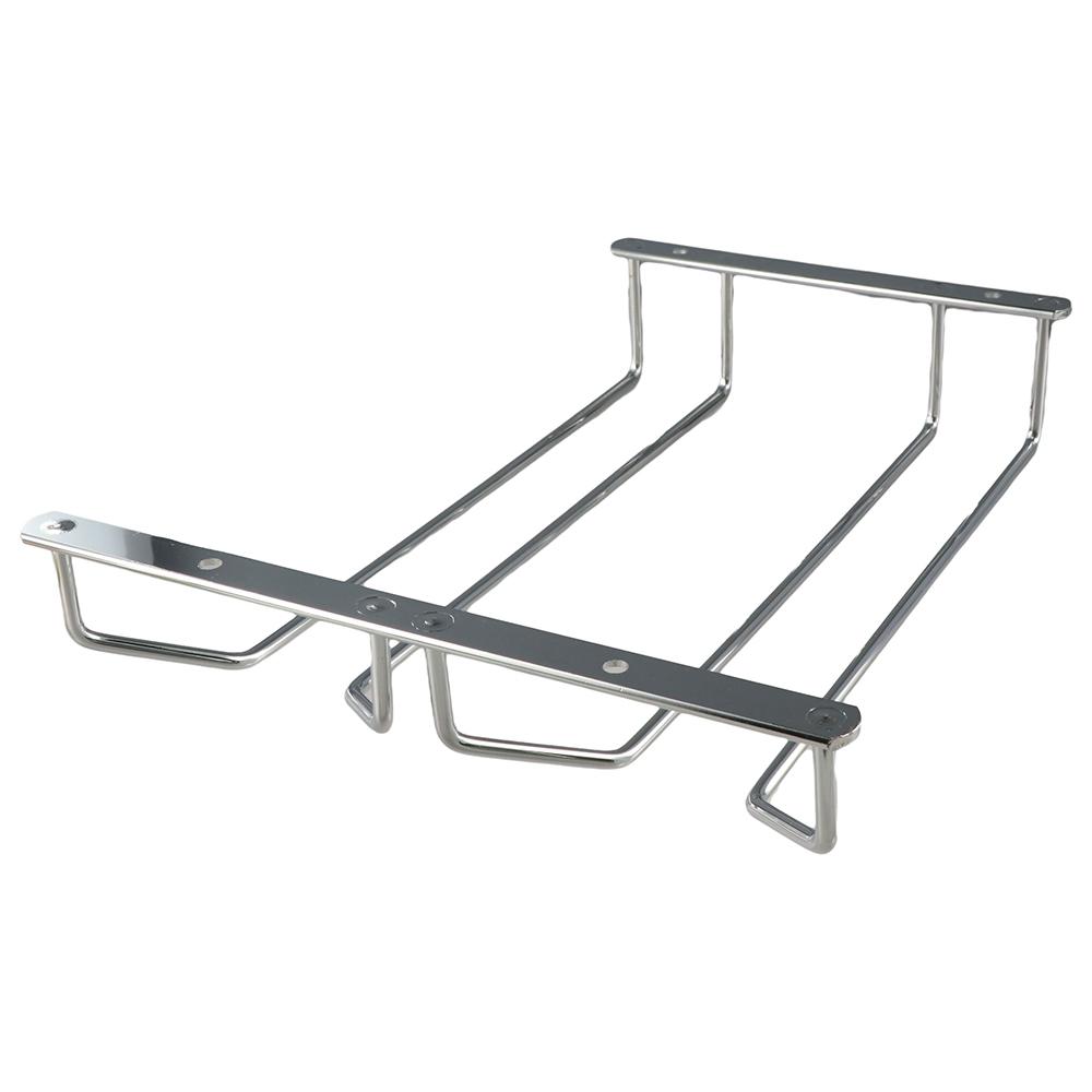 High Quality Useful Multiple Size Wall Hanging Double Row Bar Accessories Wine Glass Rack Wine Rack Goblet Holder Glass Holder