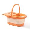 Portable Footbath Massage Bucket Easy To Store Foot Soaking Bath Tub Folding Basin for Relaxing and Pain Relief